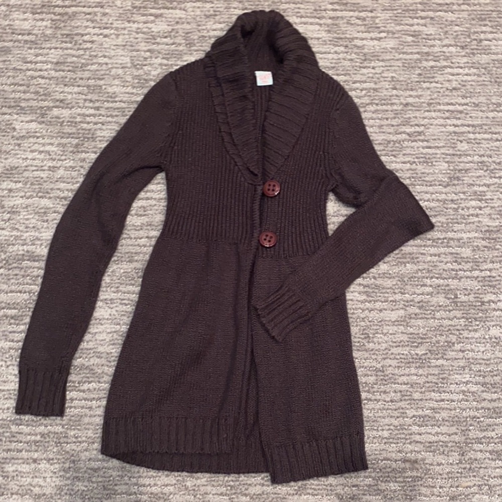 Ivy & Moon Charcoal girls sweater- like new